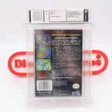 ROMANCE OF THE 3 THREE KINGDOMS - WATA GRADED 9.6 A! NEW & Factory Sealed with Authentic H-Seam! (NES Nintendo)