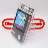 KUNG FU (BLACK BOX EUROPEAN VERSION) - VGA GRADED 85+ NM+ GOLD UNCIRCULATED! NEW & UNOPENED! (NES Nintendo)