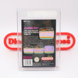 KUNG FU (BLACK BOX EUROPEAN VERSION) - VGA GRADED 85+ NM+ GOLD UNCIRCULATED! NEW & UNOPENED! (NES Nintendo)
