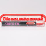 KUNG FU (BLACK BOX EUROPEAN VERSION) - VGA GRADED 85+ NM+ GOLD UNCIRCULATED! NEW & UNOPENED! (NES Nintendo)