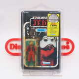 NIEN NUNB - 65 BACK - NEW Authentic & Factory Sealed + STAR CASE! (MOC Vintage Star Wars Figure)