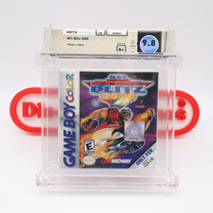 NFL BLITZ 2000 - WATA GRADED 9.8 A+! NEW & Factory Sealed! (Game Boy Color GBC)