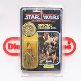EWOK: TEEBO w/ COLLECTOR'S COIN - POTF 92 BACK - NEW Authentic & Factory Sealed + STAR CASE! (MOC Vintage Star Wars Figure)