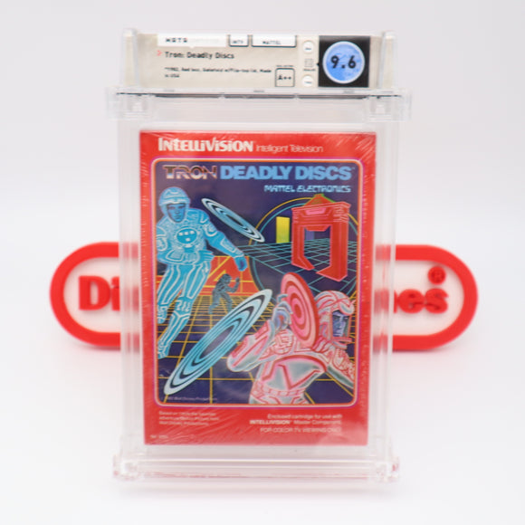 TRON: DEADLY DISCS - WATA GRADED 9.6 A++! NEW & Factory Sealed! (Intellivision)