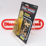 EWOK: TEEBO w/ COLLECTOR'S COIN - POTF 92 BACK - NEW Authentic & Factory Sealed + STAR CASE! (MOC Vintage Star Wars Figure)