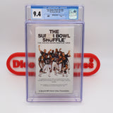 CHICAGO BEARS: THE SUPER BOWL SHUFFLE - CGC GRADED 9.4 A+! NEW & Factory Sealed with Authentic 3-Sided Seam! (VHS)