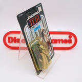 EWOK: LOGRAY - 65 BACK - NEW Authentic & Factory Sealed + STAR CASE! (MOC Vintage Star Wars Figure)