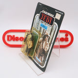 EWOK: LOGRAY - 65 BACK - NEW Authentic & Factory Sealed + STAR CASE! (MOC Vintage Star Wars Figure)