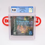 MISSILE COMMAND - CGC GRADED 9.8 A+! NEW & Factory Sealed! (PS1 PlayStation 1)