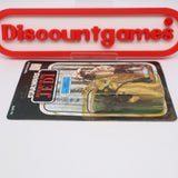 EWOK: LOGRAY - 65 BACK - NEW Authentic & Factory Sealed + STAR CASE! (MOC Vintage Star Wars Figure)