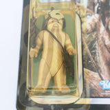 EWOK: LOGRAY - 65 BACK - NEW Authentic & Factory Sealed + STAR CASE! (MOC Vintage Star Wars Figure)