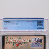 RIDGE RACER LONGBOX - CGC GRADED 9.4 CIB with a 9.9 DISC!! (PS1 PlayStation 1)
