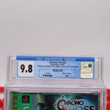 CHRONO CROSS / CHRONOCROSS - CGC GRADED 9.8 A++! NEW & Factory Sealed! (PS1 PlayStation 1)