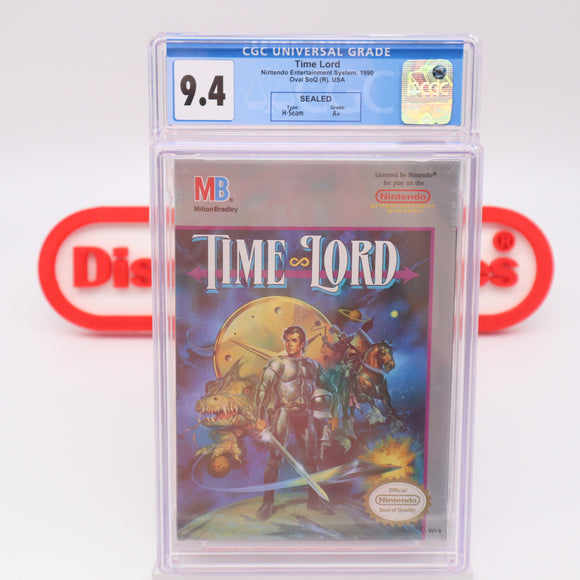 #693 - TIME LORD - CGC GRADED 9.4 A+ (NES Nintendo) - THE DISCOUNTGAMES COLLECTION