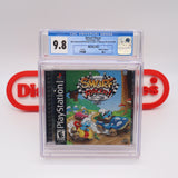 SMURF RACER! - CGC GRADED 9.8 A++! NEW & Factory Sealed! (PS1 PlayStation 1)