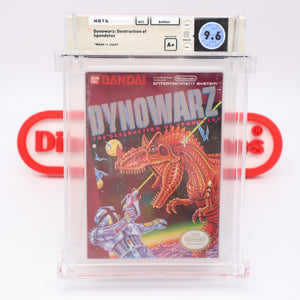#216 - DYNOWARZ: DESTRUCTION OF SPONDYLUS - WATA GRADED  9.6 A+ (NES Nintendo) - THE DISCOUNTGAMES COLLECTION