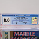 MARBLE MADNESS - CGC GRADED 8.0 A+! NEW & Factory Sealed! (Game Boy Color GBC)
