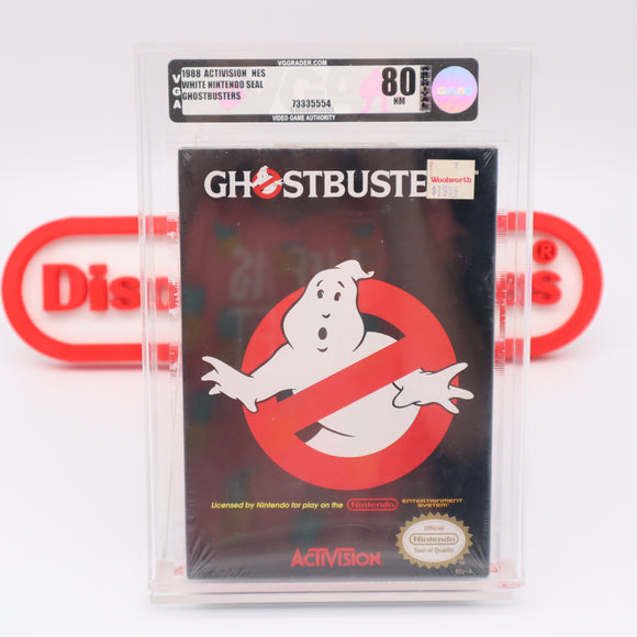 #264 - GHOSTBUSTERS - VGA GRADED 80 NM (NES Nintendo) - THE DISCOUNTGAMES COLLECTION