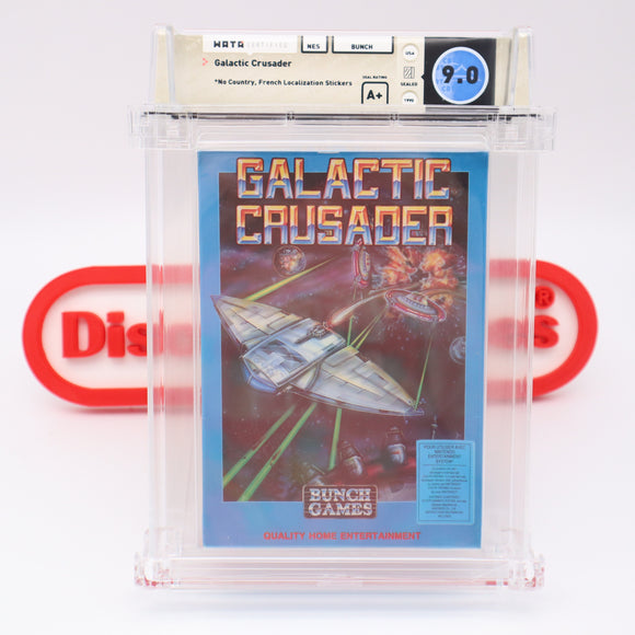 #253 - GALACTIC - WATA GRADED 9.0 A+ (NES Nintendo) - THE DISCOUNTGAMES COLLECTION