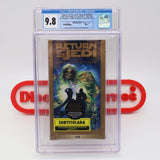 STAR WARS: RETURN OF THE JEDI SPECIAL EDITION (Spanish Subtitles!) CGC GRADED 9.8 A++! NEW & Factory Sealed with Authentic V-Overlap Seam! (VHS)