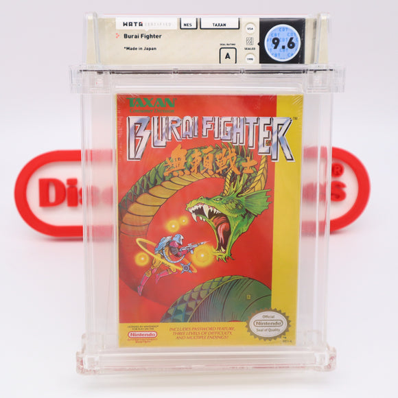 #109 - BURAI FIGHTER - WATA GRADED 9.6 A (NES Nintendo) - THE DISCOUNTGAMES COLLECTION