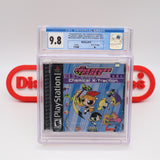 POWERPUFF GIRLS: THE CHEMICAL X-TRACTION - CGC TOP OF THE POP GRADED 9.8 A+! NEW & Factory Sealed! (PS1 PlayStation 1)