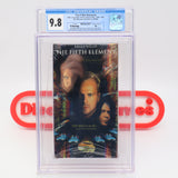 THE FIFTH ELEMENT - CGC GRADED 9.8 A+! NEW & Factory Sealed with Authentic V-Overlap Seam! (VHS)