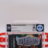 MTV'S CELEBRITY DEATHMATCH - WATA GRADED 9.8 A++! NEW & Factory Sealed! (PS1 PlayStation 1)