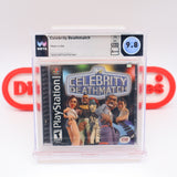 MTV'S CELEBRITY DEATHMATCH - WATA GRADED 9.8 A++! NEW & Factory Sealed! (PS1 PlayStation 1)