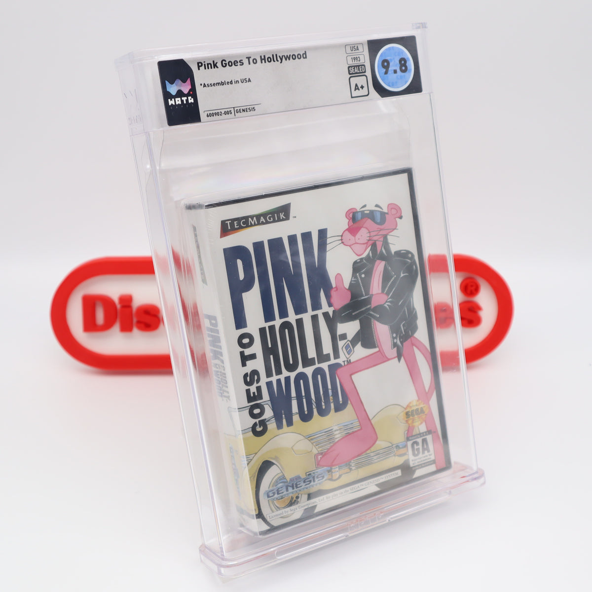 PINK GOES TO HOLLYWOOD - WATA GRADED 9.8 A+! NEW & Factory Sealed! (Se ...