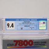 ASTEROIDS - WATA GRADED 9.4 A! NEW & Factory Sealed! (Atari 7800)