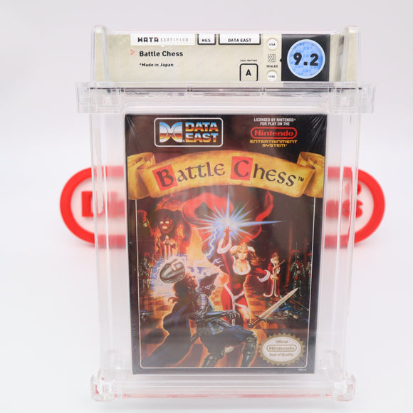 #068 - BATTLE CHESS - WATA GRADED 9.2 A (NES Nintendo) - THE DISCOUNTGAMES COLLECTION