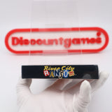RIVER CITY RANSOM - UNGRADED DALLAS/FORT WORTH - NEW & Factory Sealed with Authentic H-Seam! (NES Nintendo)