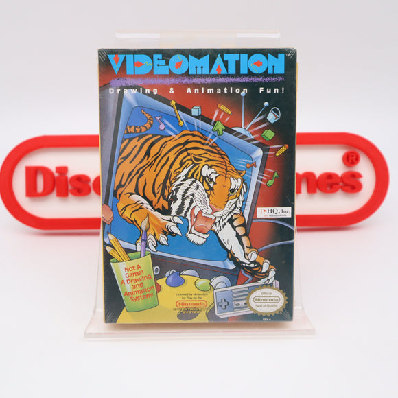 VIDEOMATION - NEW & Factory Sealed with Authentic H-Seam! (NES Nintendo)