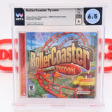 ROLLERCOASTER TYCOON - WATA GRADED 6.5 A! NEW & Factory Sealed! (PC Computer Game)