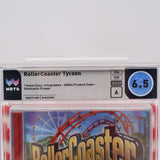 ROLLERCOASTER TYCOON - WATA GRADED 6.5 A! NEW & Factory Sealed! (PC Computer Game)