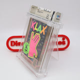 KLAX - WATA PEDIGREE GRADED 9.0 A+! NEW & Factory Sealed with Authentic V-Overlap Seam! (NES Nintendo)