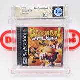 RAYMAN RUSH - WATA GRADED 9.6 A+! NEW & Factory Sealed! (PS1 PlayStation 1)