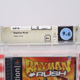RAYMAN RUSH - WATA GRADED 9.6 A+! NEW & Factory Sealed! (PS1 PlayStation 1)