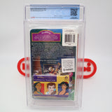 ALICE IN WONDERLAND + AUDIO CASSETTE PACK-IN VARIANT! CGC GRADED 9.4 A+! NEW & Factory Sealed with Authentic 3-Sided Seam! (VHS)