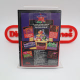 JAMES POND 3 III (Thick Clamshell!) - NEW & Factory Sealed with Authentic V-Overlap Seam! (Sega Genesis)