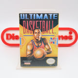 ULTIMATE BASKETBALL - NEW & Factory Sealed with Authentic H-Seam! (NES Nintendo)