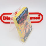 ULTIMATE BASKETBALL - NEW & Factory Sealed with Authentic H-Seam! (NES Nintendo)