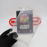 JAMES POND 3 III (Thick Clamshell!) - NEW & Factory Sealed with Authentic V-Overlap Seam! (Sega Genesis)