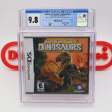BATTLE OF GIANTS: DINOSAURS - CGC GRADED 9.8 A++! NEW & Factory Sealed! (Nintendo DS)