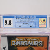 BATTLE OF GIANTS: DINOSAURS - CGC GRADED 9.8 A++! NEW & Factory Sealed! (Nintendo DS)