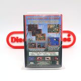 JUNGLE STRIKE: THE SEQUEL TO DESERT STRIKE (EARLY CLAMSHELL VARIANT!) NEW & Factory Sealed with Authentic V-Overlap Seam! (Sega Genesis)