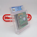 PUTTER GOLF - CGC GRADED 9.6 A! NEW & Factory Sealed! (PS1 PlayStation 1)