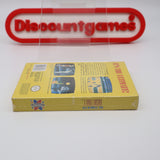 ULTIMATE BASKETBALL - NEW & Factory Sealed with Authentic H-Seam! (NES Nintendo)