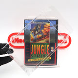 JUNGLE STRIKE: THE SEQUEL TO DESERT STRIKE (EARLY CLAMSHELL VARIANT!) NEW & Factory Sealed with Authentic V-Overlap Seam! (Sega Genesis)